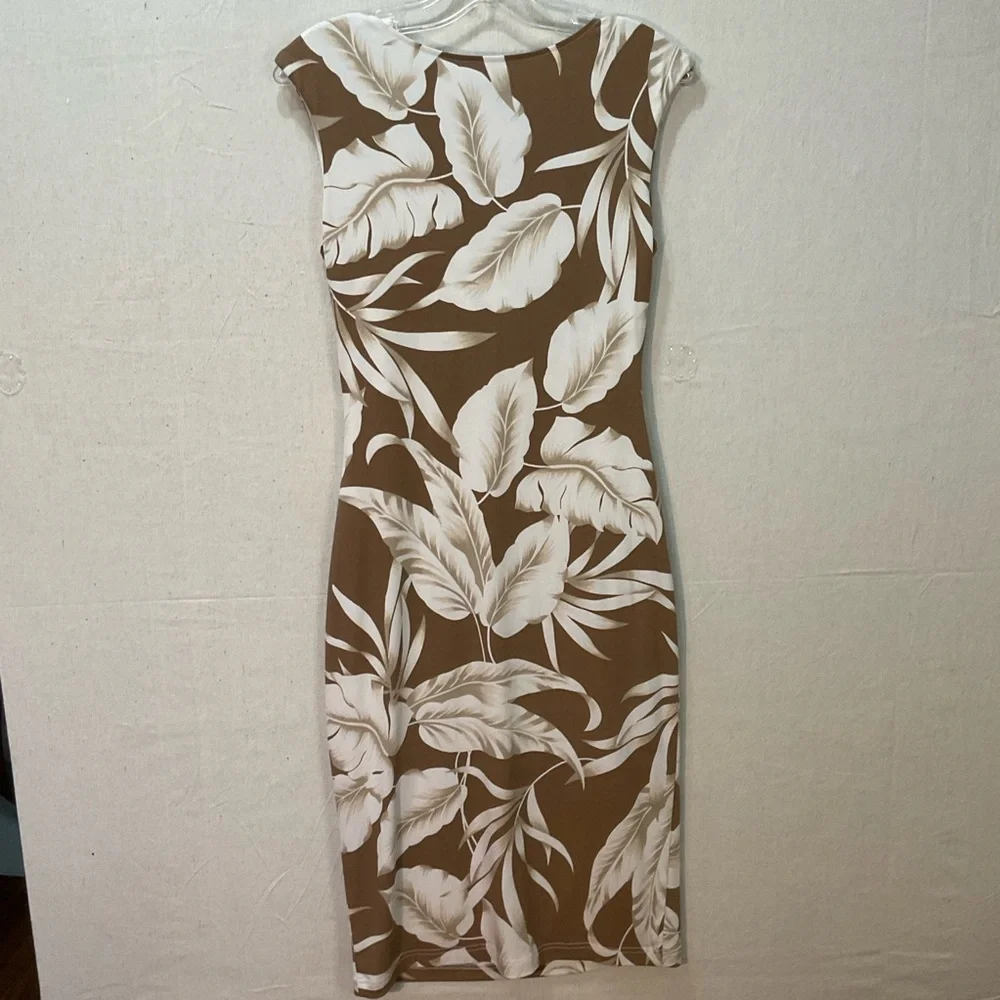 Joseph RIBKOFF tropical print dress , size 8 / EXCELLENT LIKE NEW CONDITION - Picture 7 of 9